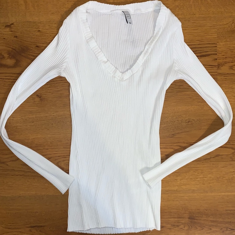 Ribbed Longsleeve top